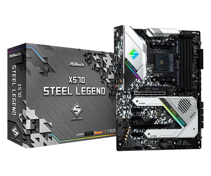 Материнська плата ASRock X570 Steel Legend Socket AM4 261536 фото