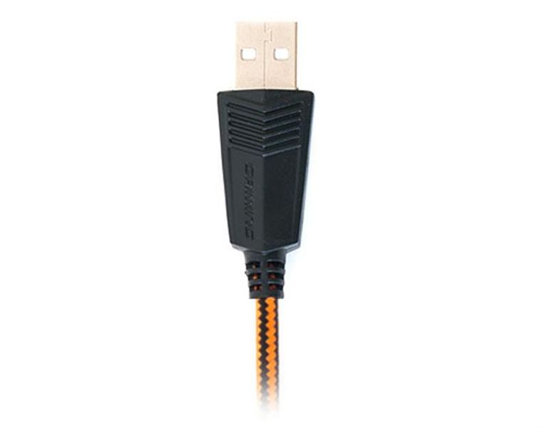 Гарнітура REAL-EL GDX-7700 Black/Orange EL124100016 фото