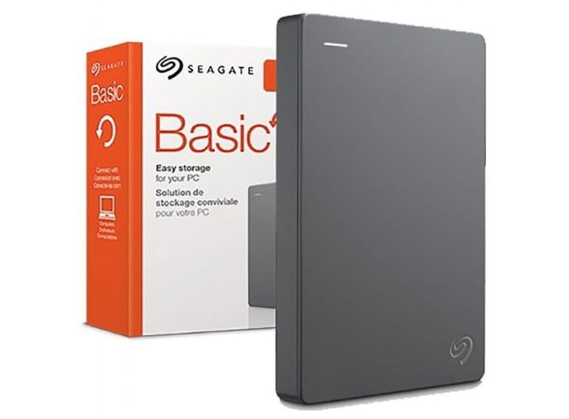 Зовнішній жорсткий диск 2.5" USB 4.0TB Seagate Bacis Black (STJL4000400) STJL4000400 фото