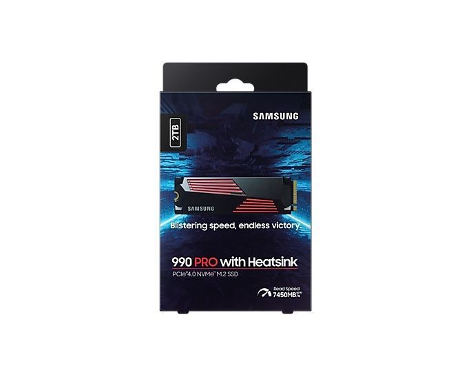 Накопичувач SSD 2TB Samsung 990 PRO M.2 PCIe 4.0 x4 3D NAND (MZ-V9P2T0CW) MZ-V9P2T0CW фото
