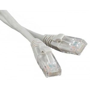 Патч-корд литий, UTP, RJ45, Cat.5e, 25m, сірий 9171 фото