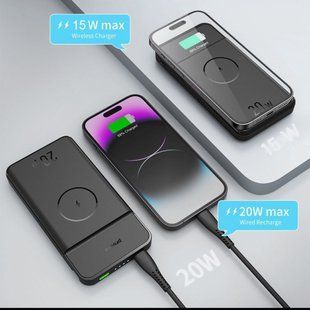 Універсальна мобільна батарея Proove Power Stand 2 in 1 20W 10000mAh Black (PBPS20030001)