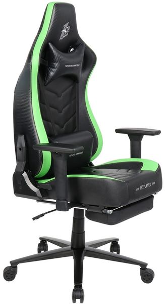 Крісло для геймерів 1stPlayer DK1 Pro FR Black-Green DK1 Pro FR Black&Green фото