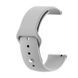 Силіконовий ремінець BeCover для Samsung Galaxy Watch 46mm/Watch 3 45mm/Gear S3 Classic/Gear S3 Frontier Gray (706320)
