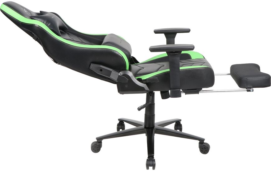 Крісло для геймерів 1stPlayer DK1 Pro FR Black-Green DK1 Pro FR Black&Green фото