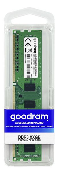 Модуль пам`яті DDR3 4GB/1600 Goodram (GR1600D364L11S/4G) GR1600D364L11S/4G фото