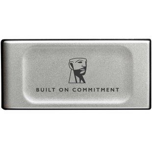 Накопичувач зовнішній SSD Portable USB 500GB Kingston XS2000 BoC Silver (SXS2000/500GA)