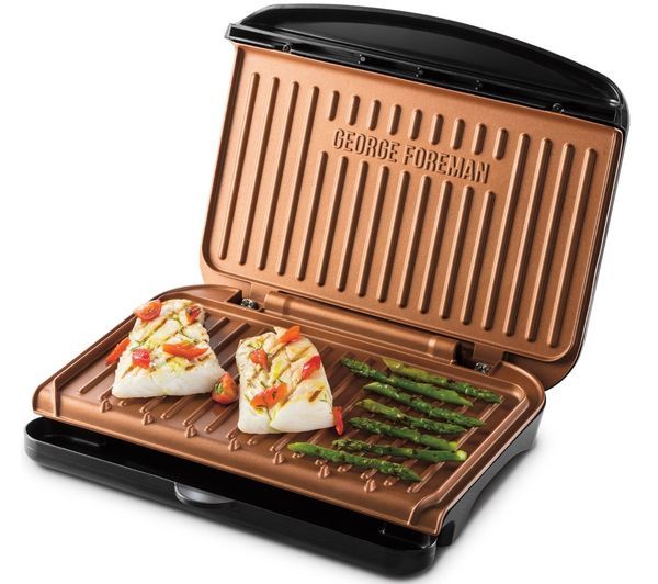 Електрогриль Russell Hobbs 25811-56 George Foreman Fit Grill Copper Medium 25811-56 фото