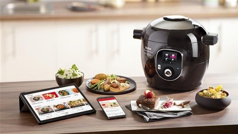 Мультиварка-скороварка Tefal Cook4me+ Connect CY855830 CY855830 фото