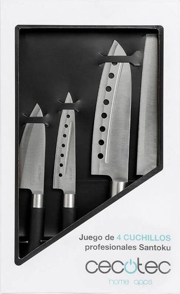 Набір ножів Cecotec 4 Santoku Kit CCTC-01002 (8435484010023) CCTC-01002 фото