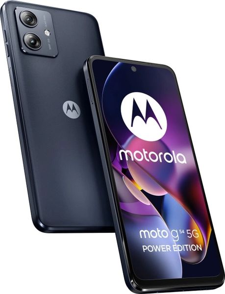 Смартфон Motorola Moto G54 12/256GB Dual Sim Midnight Blue (PB0W0006RS) PB0W0006RS фото