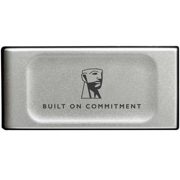 Накопичувач зовнішній SSD Portable USB 1.0ТB Kingston XS2000 BoC Silver (SXS2000/1000GA)